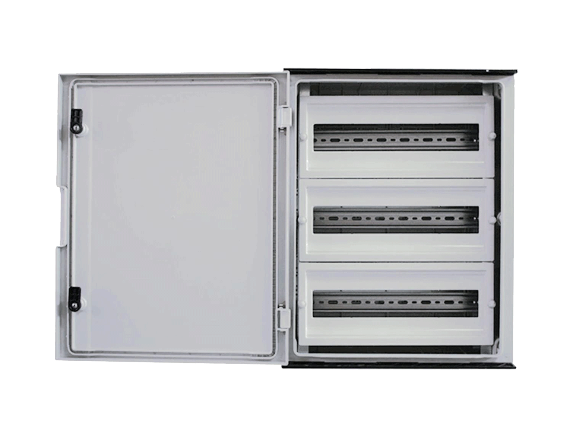 ABS Fused Distribution Panels With Opaque Door